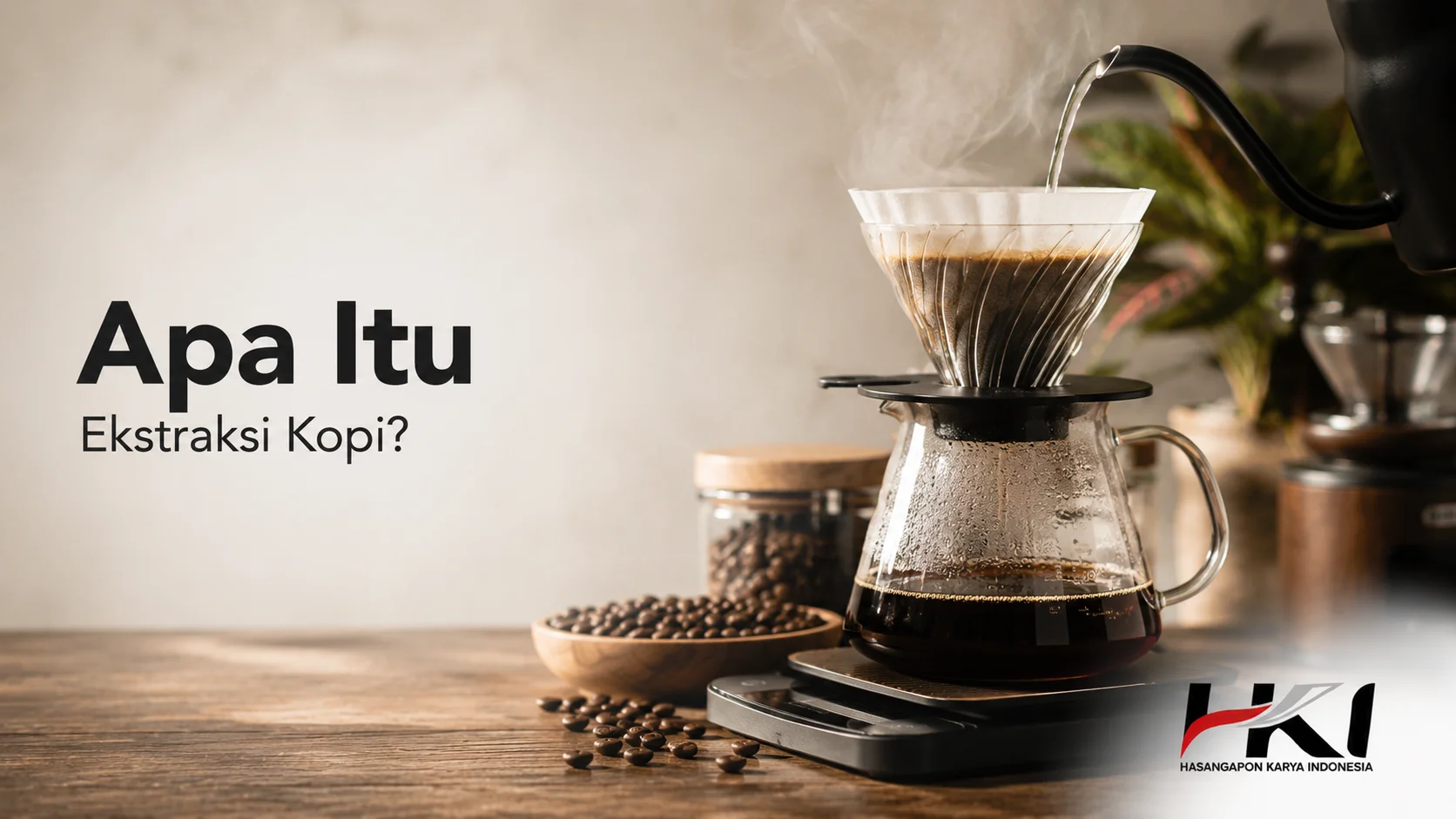 Proses ekstraksi kopi metode pour over yang menghasilkan cita rasa seimbang melalui penyeduhan dengan air panas