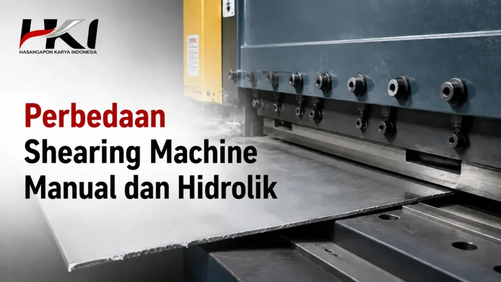 Katalog Mesin & Spare Part shearing machine untuk mengetahui penyebab potongan logam tidak rapi pada proses pemotongan industri