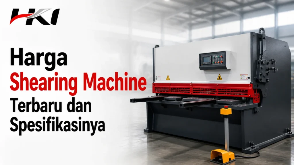 Produk Pengadaan Pemerintah shearing machine untuk kebutuhan industri pemotongan plat logam presisi