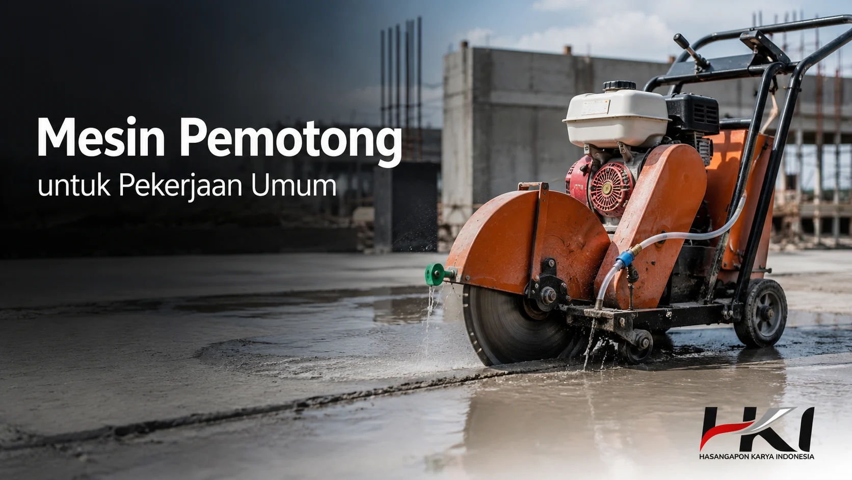 Mesin pemotong untuk pekerjaan umum.