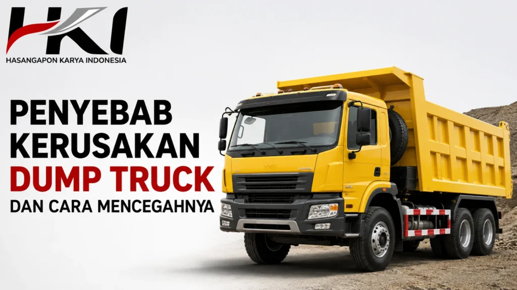 Supplier Produk Industri dump truck untuk kebutuhan proyek dan operasional industri