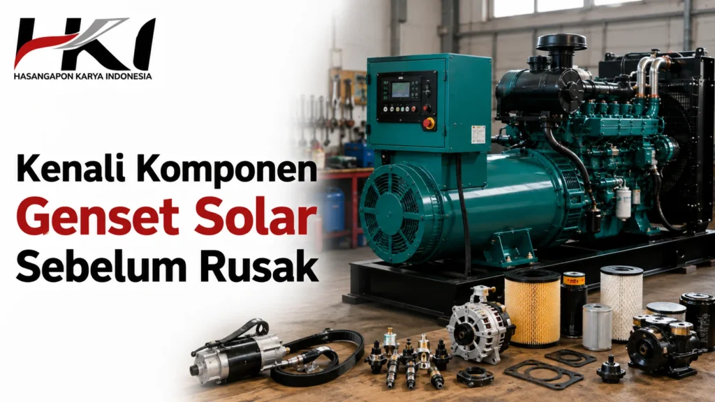 Distributor spare part untuk komponen genset solar
