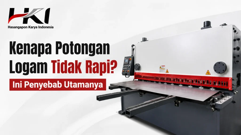 Shearing Machine untuk pemotongan logam dalam kebutuhan Pengadaan Barang Multisektor