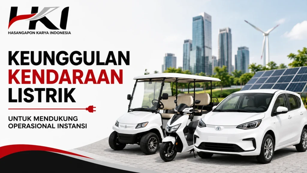 Penyedia INAPROC kendaraan listrik untuk mendukung operasional instansi