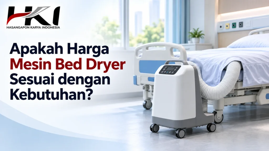 Harga mesin bed dryer untuk kebutuhan fasilitas kesehatan dengan mesin pengering kasur pasien