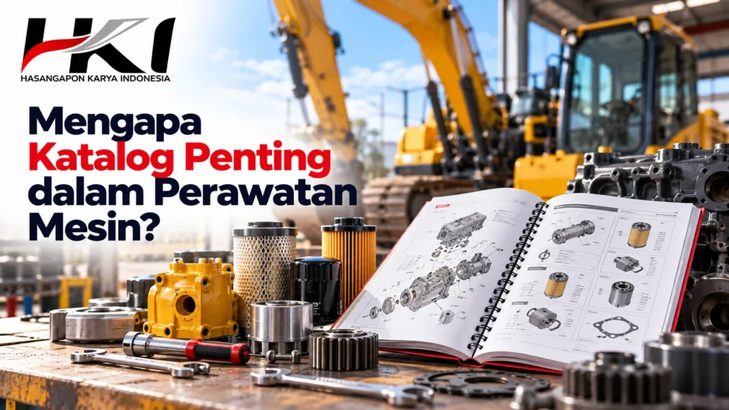 Katalog Mesin & Spare Part sebagai panduan identifikasi komponen, suku cadang, dan perawatan mesin serta alat berat.