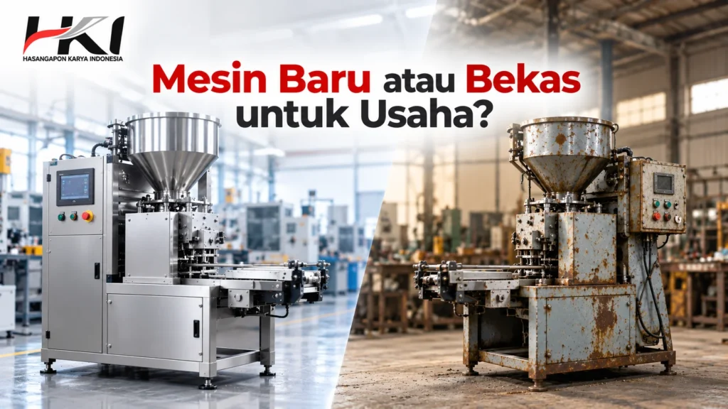 Hasangapon Karya Indonesia profile untuk perbandingan mesin baru dan bekas untuk usaha