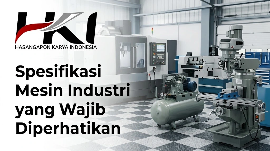 Spesifikasi mesin industri penting dari profil perusahaan Hasangapon