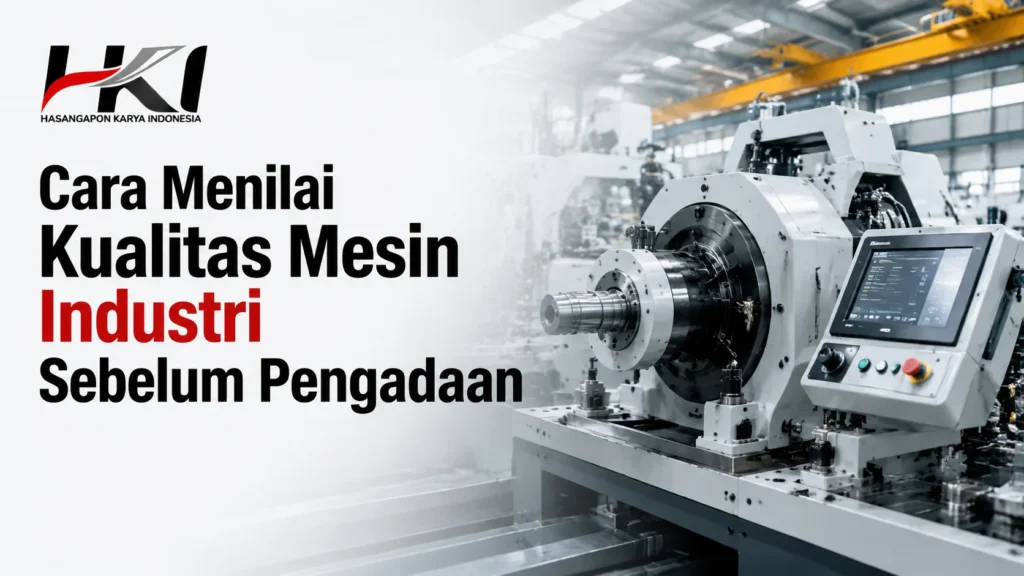 Profil PT Hasangapon Karya Indonesia sebagai penyedia mesin industri terpercaya untuk kebutuhan pengadaan