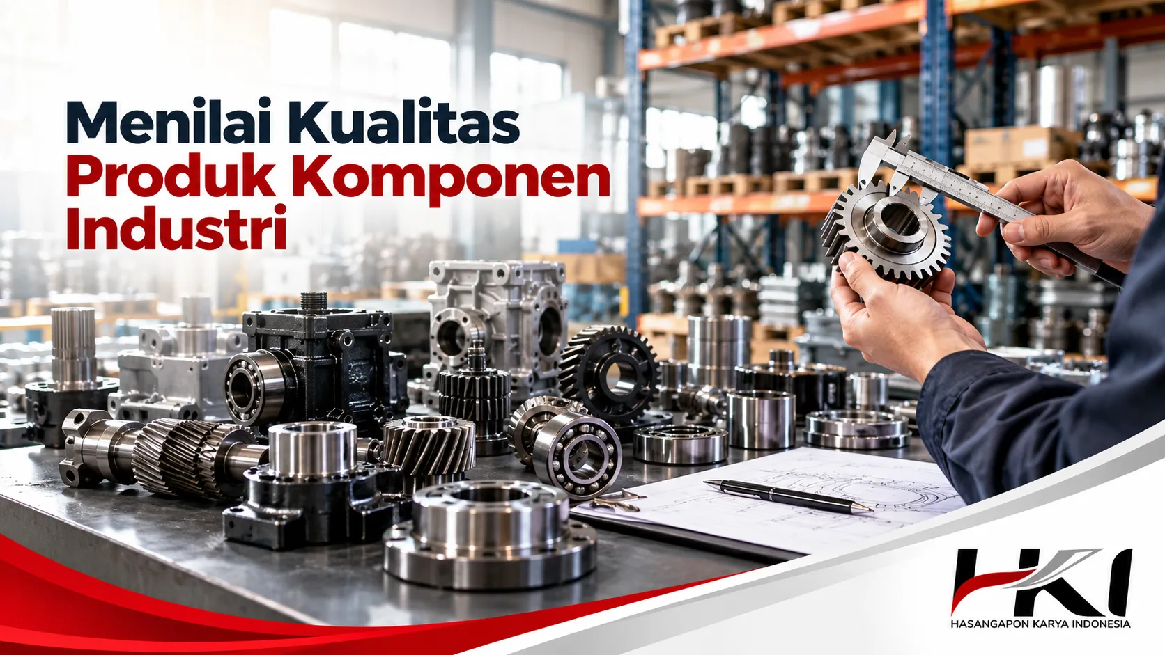 Cara menilai supplier spare part komponen industri berdasarkan kualitas produk dan spesifikasi