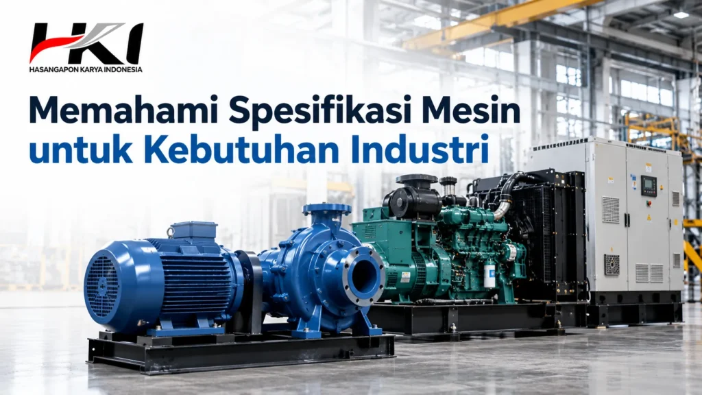Memahami spesifikasi mesin industri beserta parameter kapasitas daya dan material untuk pengadaan pabrik.