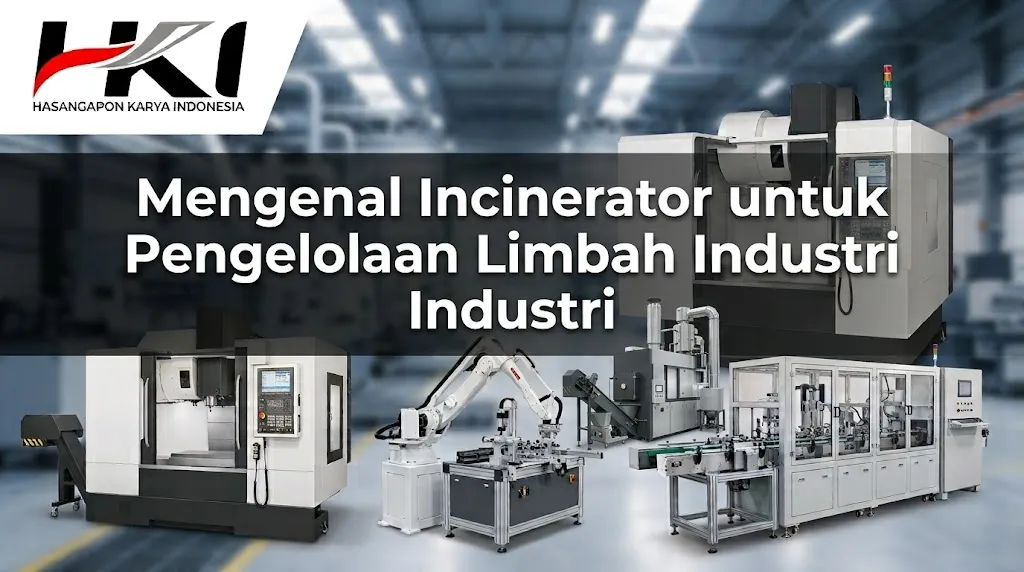 Peran supplier mesin incinerator untuk pemerintah dalam menyediakan unit pengolah limbah B3 medis berizin resmi KLHK.