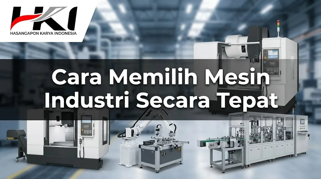 Memilih toko mesin industri pengadaan online resmi untuk kebutuhan pengadaan mesin pabrik dan proyek instansi.